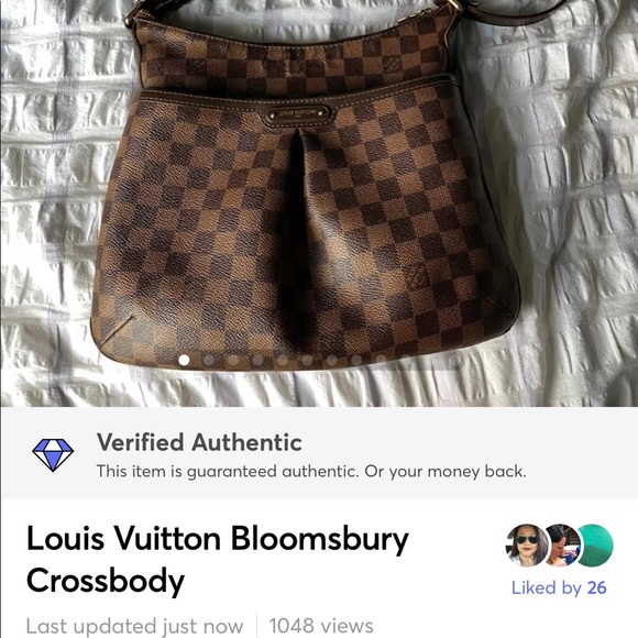 SOLD ❤️ Louis Vuitton Bloomsbury Crossbody - Picture 2 of 15